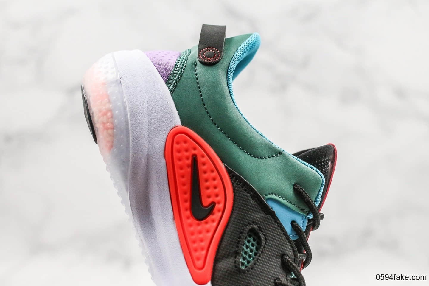 耐克NIKE JOYRIDE CC ATOMIC VIOLET公司级版本全新颗粒跑鞋可视后跟半透明填充BOOST颗粒款休闲慢跑鞋 货号:AO1742-001