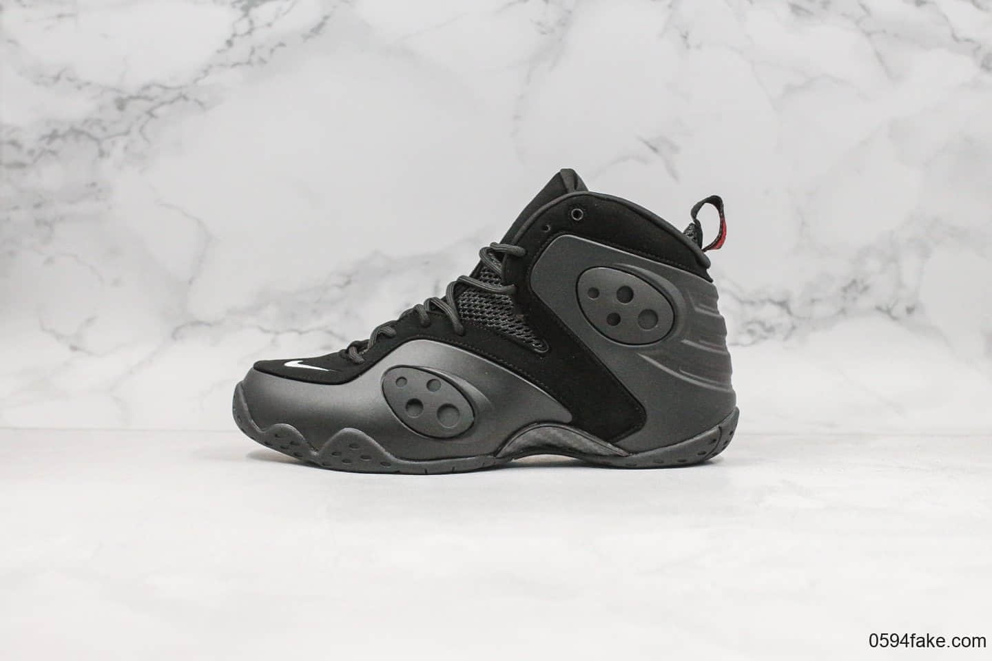 耐克Nike Zoom Rookie Black纯原版本便士哈达威新秀高帮篮球鞋黑色喷泡配色原档案数据开发区别市面通货版本 (ID:21525) - 图片1
