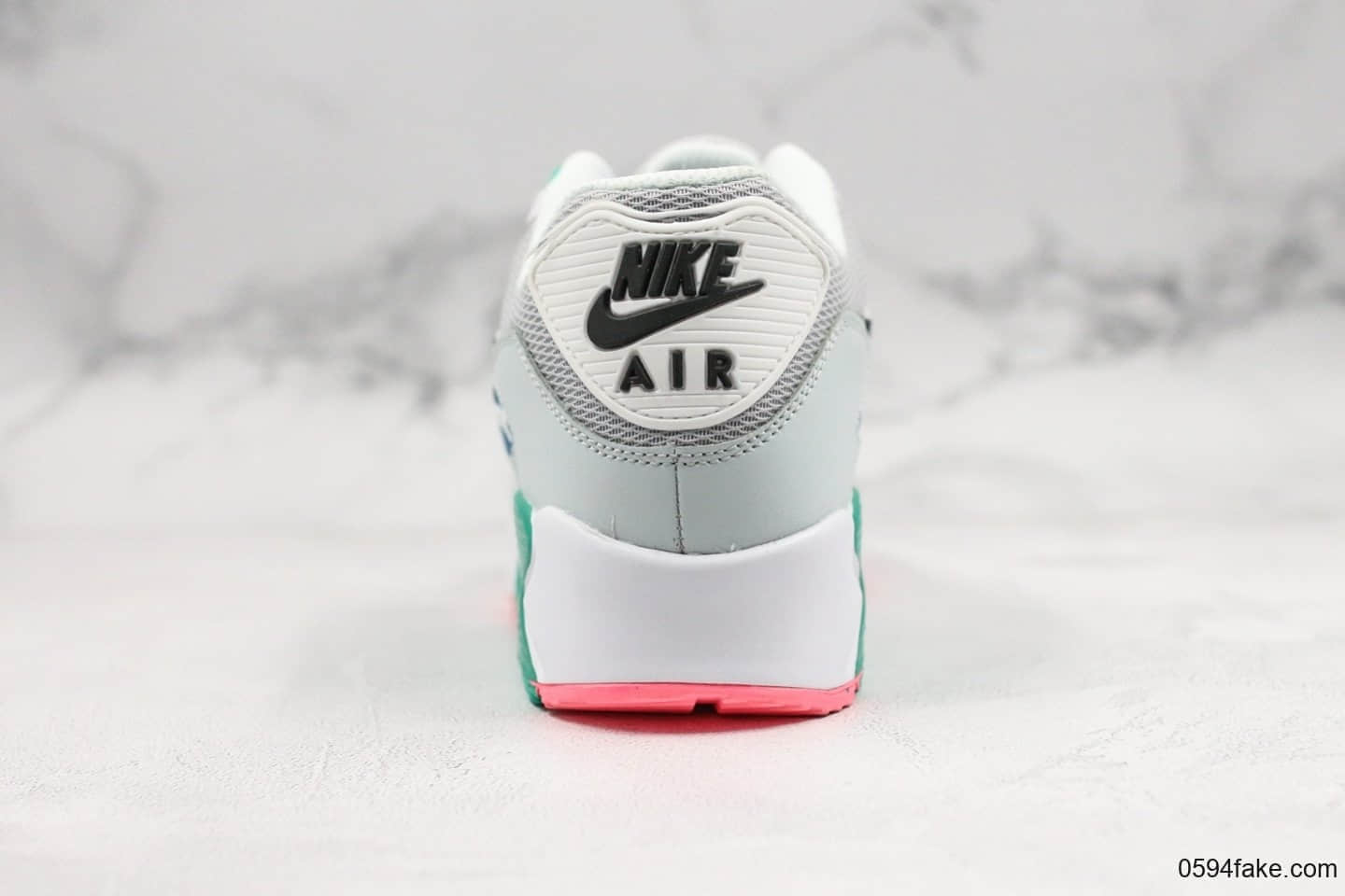 耐克Nike Air Max 90 Essential South Beach公司级版本南海岸max90新配色半掌气垫网面复古运动休闲慢跑鞋 货号:AJ1285-100