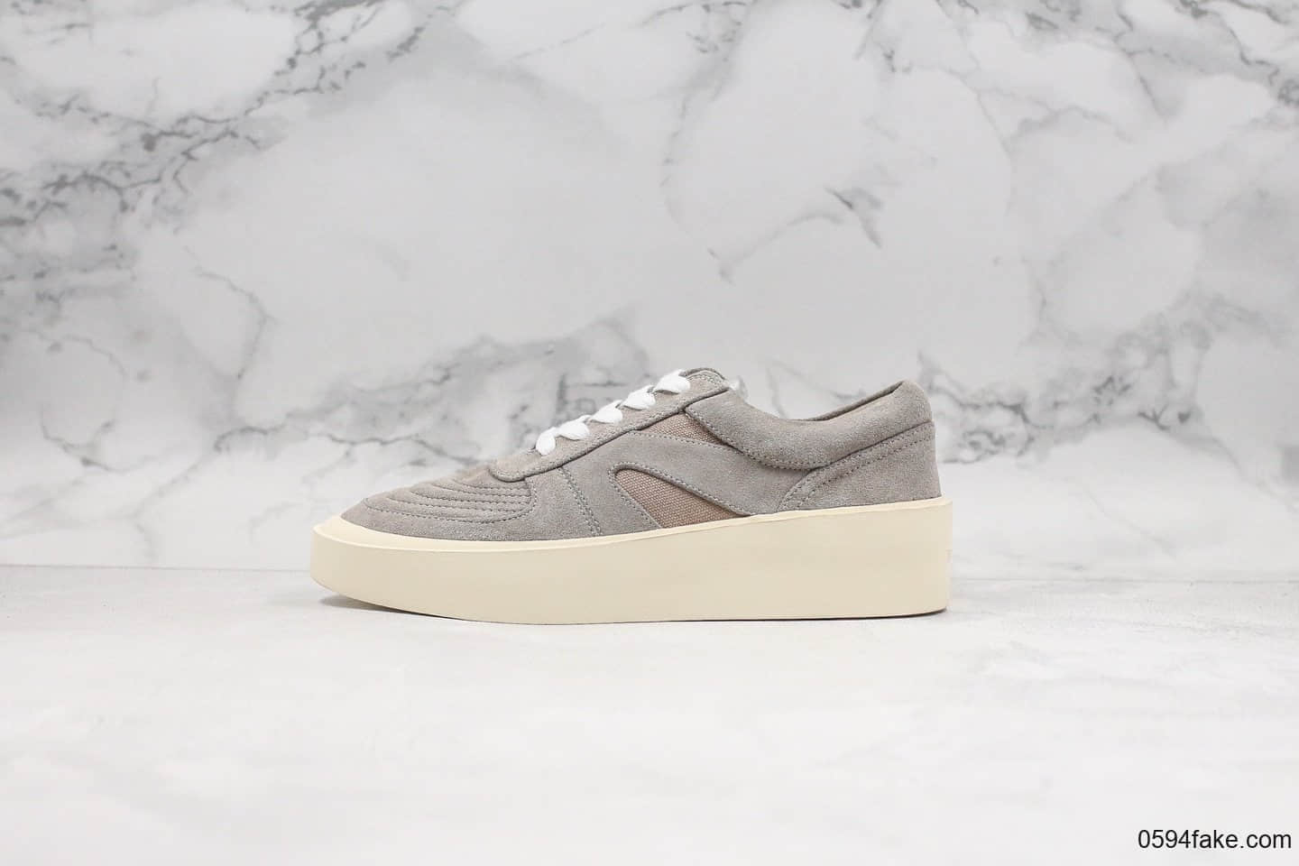 恐惧上帝Fear Of God 101 Low Top Sneaker广东原厂定做敬畏上帝FOG低帮增高板鞋原盒包装奢侈潮品 (ID:21762) - 图片1