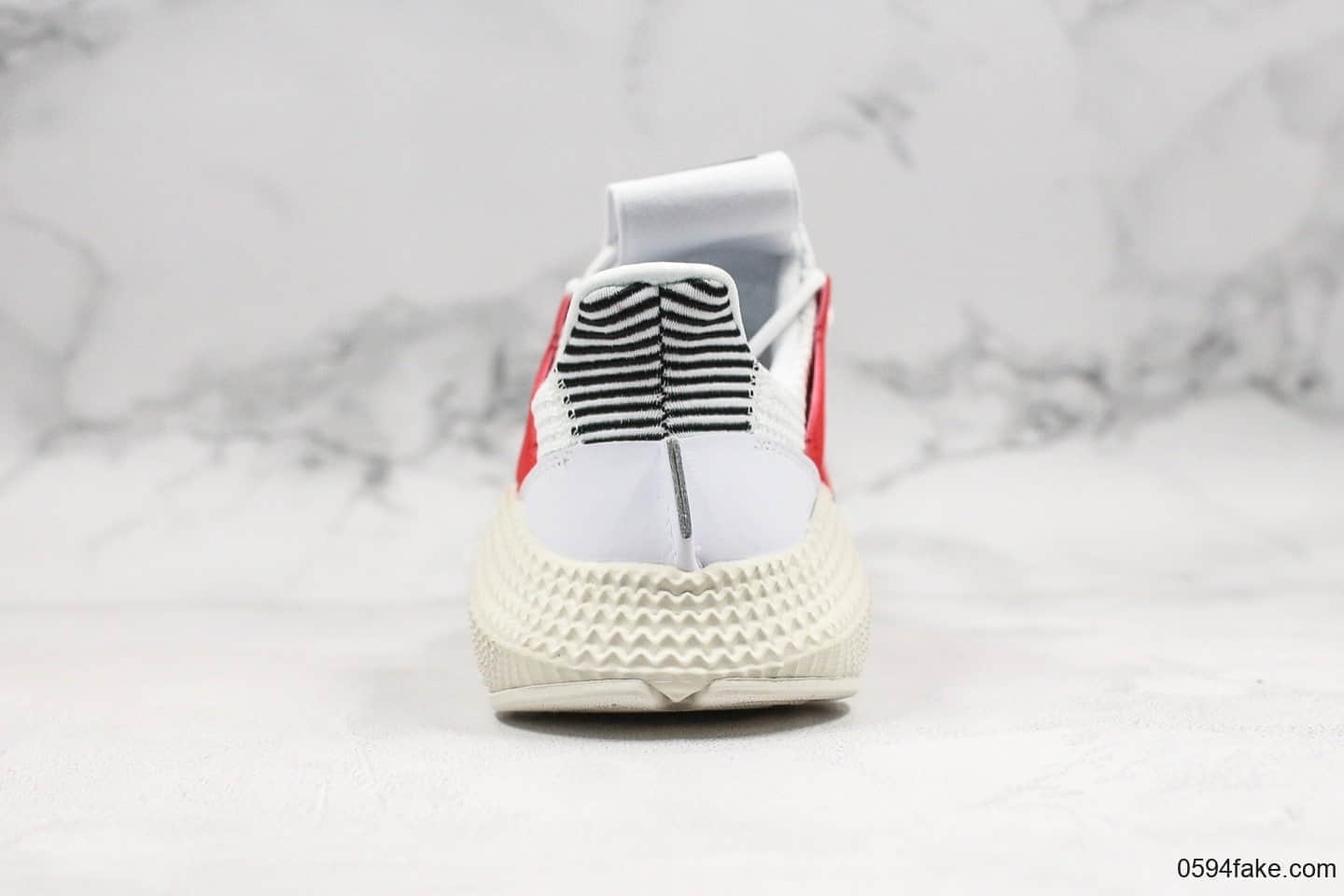 阿迪达斯Adidas Originals Prophere纯原版本恐惧鲨鱼刺猬白红配色全新改版鞋面材质增加TPU饰条转印 货号:FU9263