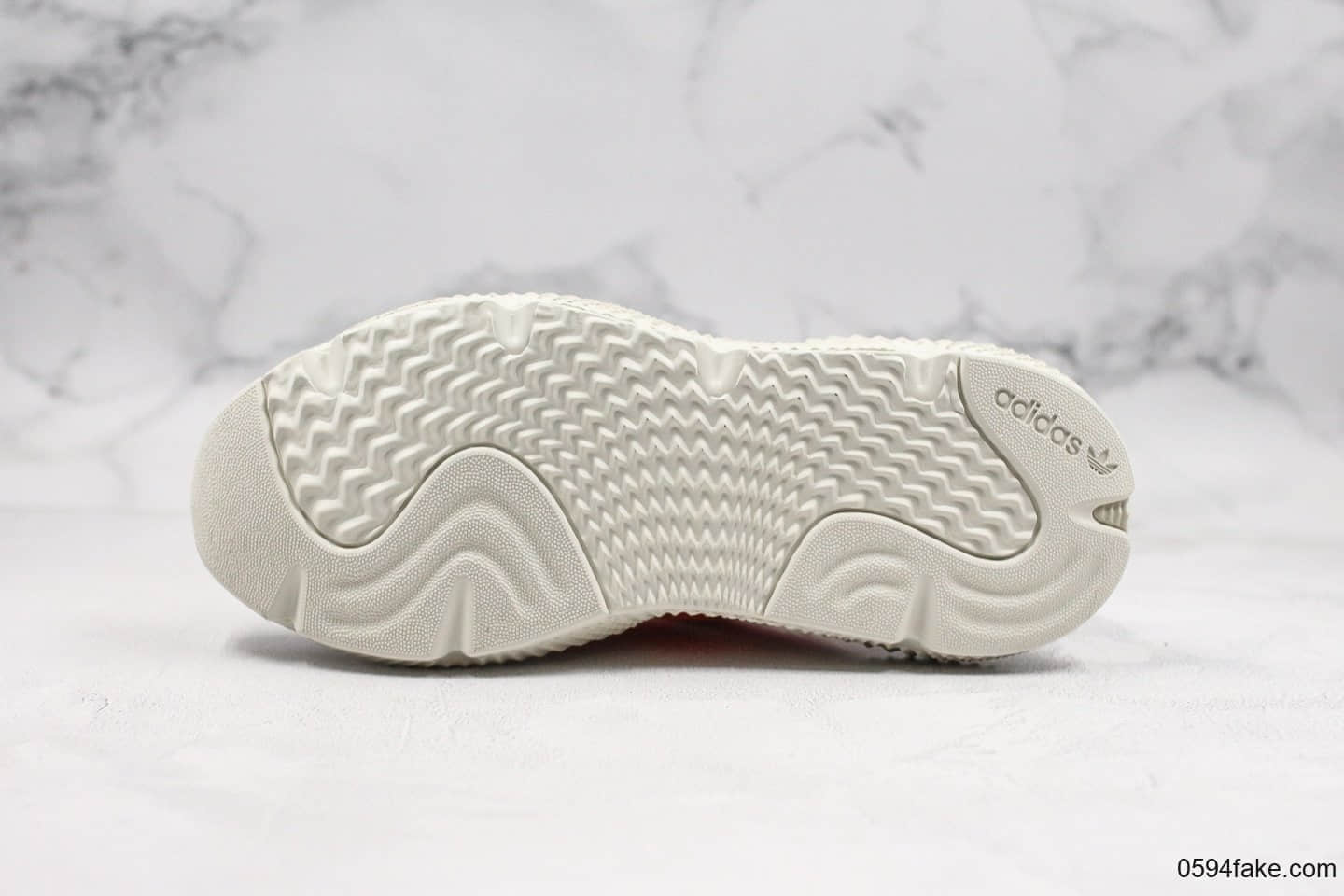 阿迪达斯Adidas Originals Prophere纯原版本恐惧鲨鱼刺猬白红配色全新改版鞋面材质增加TPU饰条转印 货号:FU9263