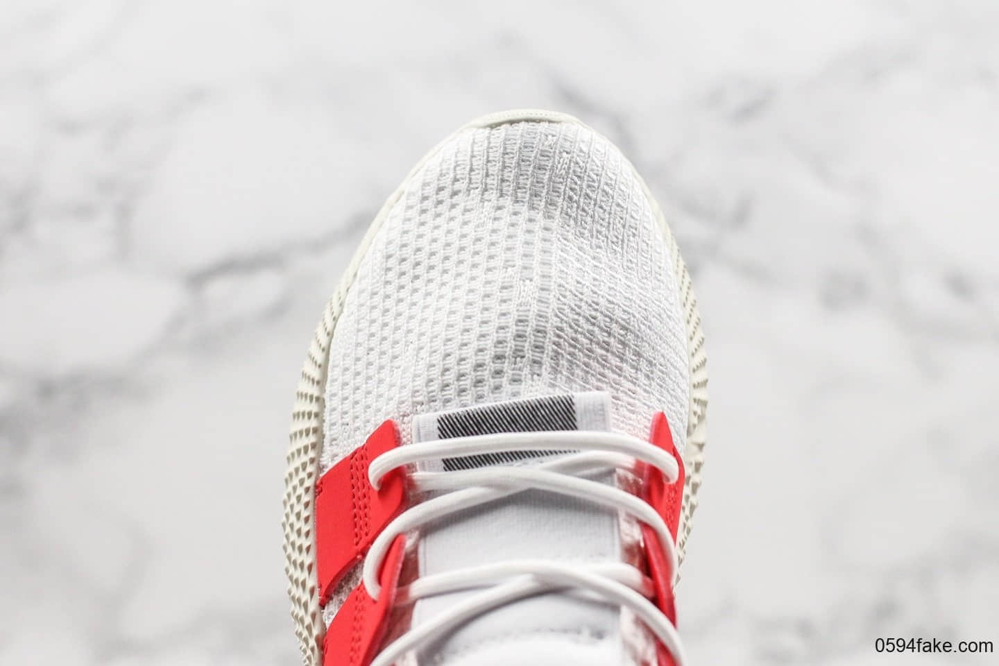 阿迪达斯Adidas Originals Prophere纯原版本恐惧鲨鱼刺猬白红配色全新改版鞋面材质增加TPU饰条转印 货号:FU9263