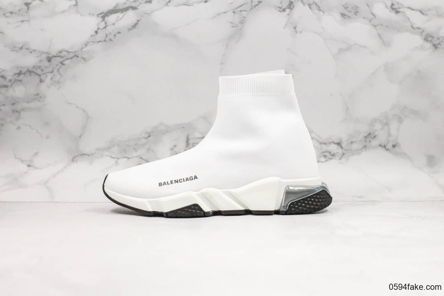 巴黎世家Balenciaga纯原版本全新气垫袜子鞋原厂气垫Pu大底高弹针织面2020年春季新款 (ID:22089) - 图片1