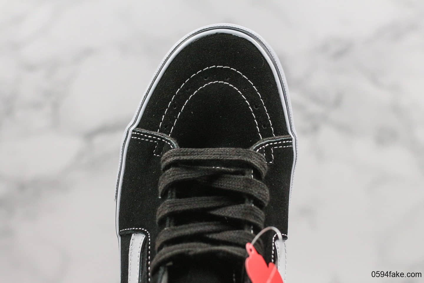 万斯VANS SK8-Mid PRO公司级版本经典高帮中性滑板鞋原档案数据开发原盒原标原厂硫化工艺 货号:VN0A347UY28