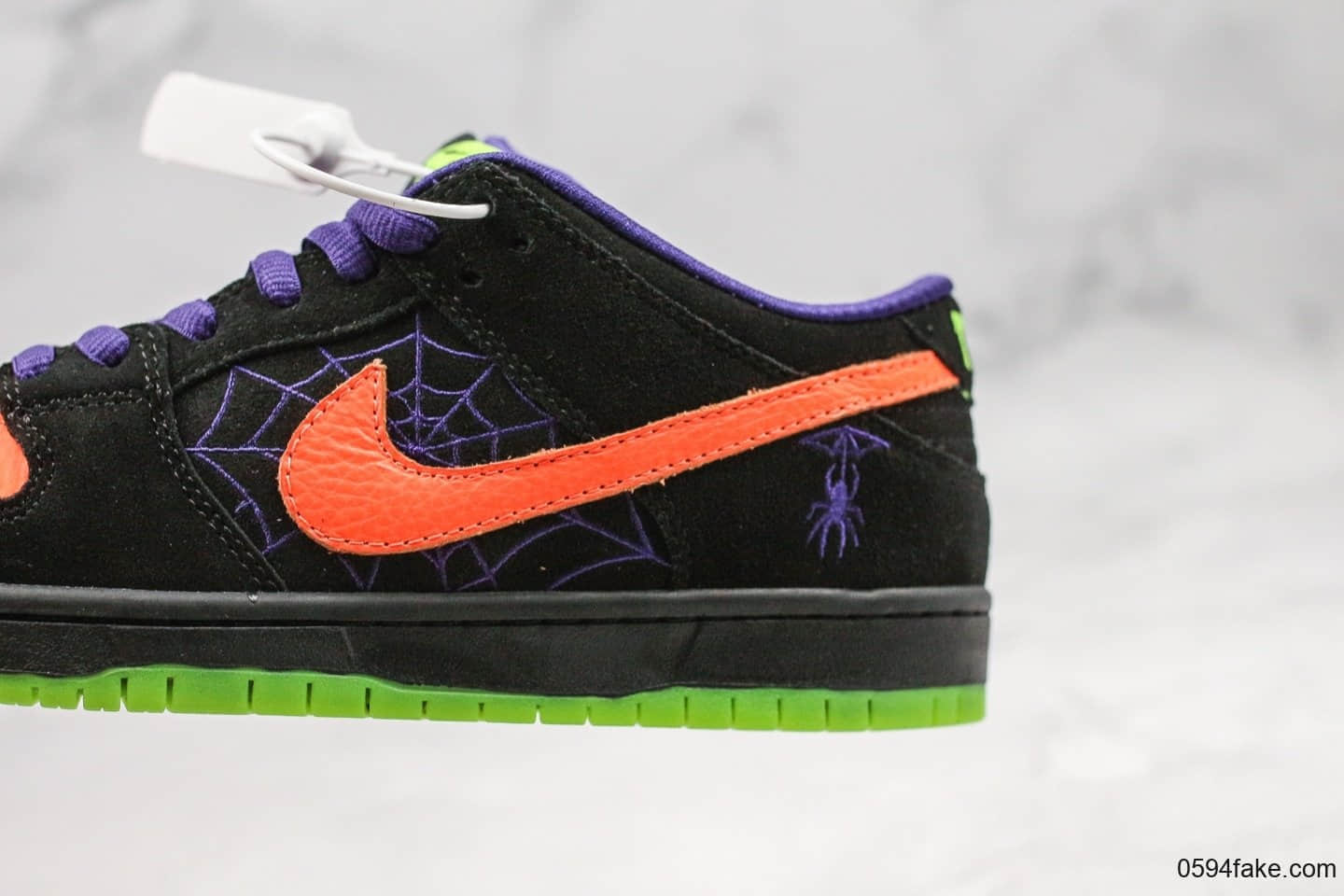 耐克Nike SB Dunk Low Night of Mischief纯原版本DUNK万圣节配色原装原盒版本内置气垫原档案数据开发低帮板鞋 货号:BQ6817-006