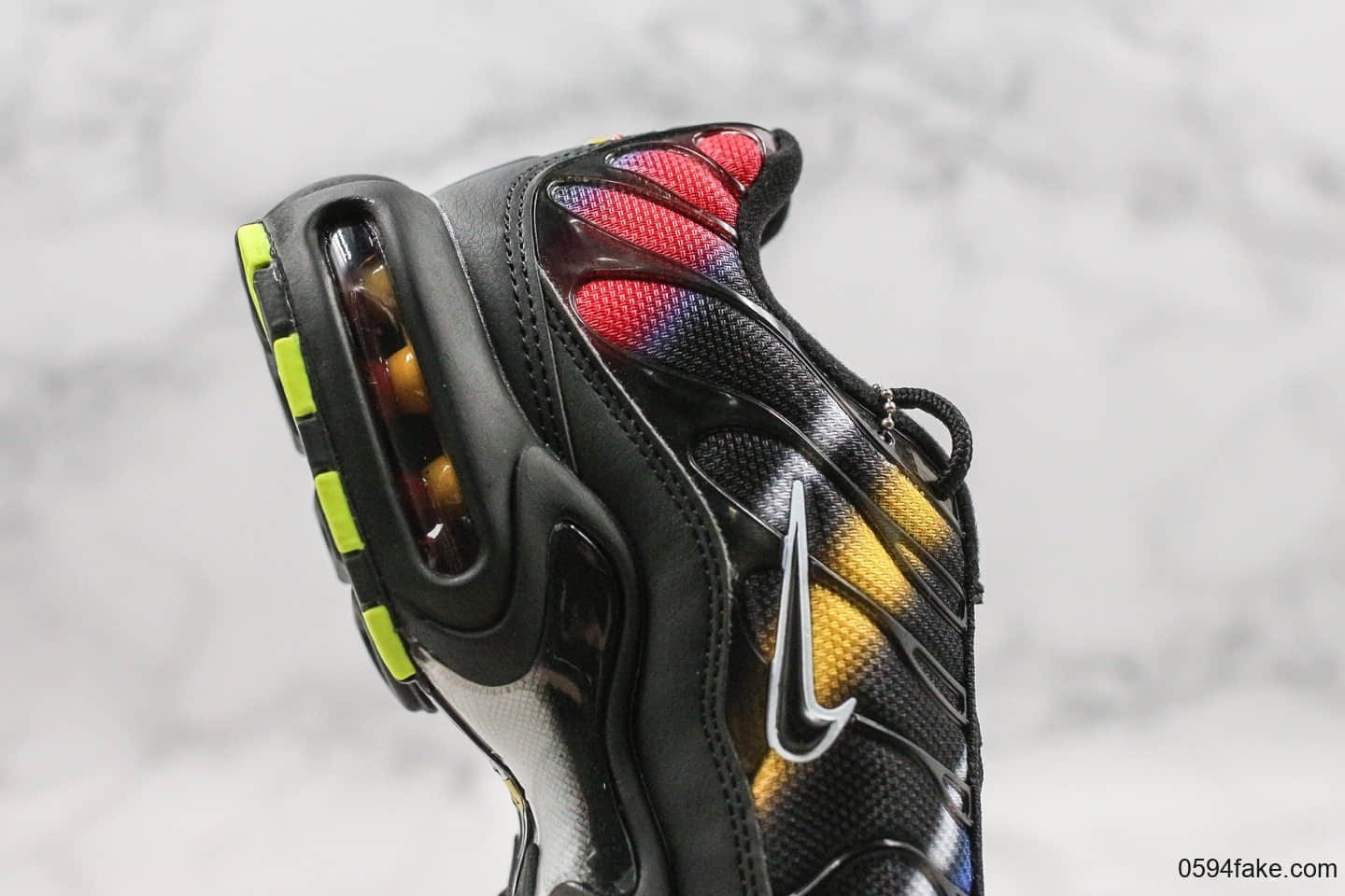 耐克Nike Air Max PLUS TXT纯原版本复古气垫运动鞋彩色内置可视气垫原档案数据开发打造敏感内容眼3D视觉 货号:918240-023