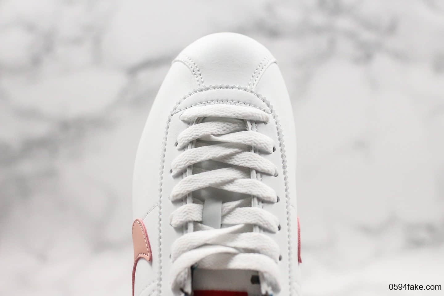 耐克NIKE CLASSIC CORTEZ公司级版本低帮阿甘白粉配色全掌泡面鞋底原鞋一比一开模打造 货号:807471-114