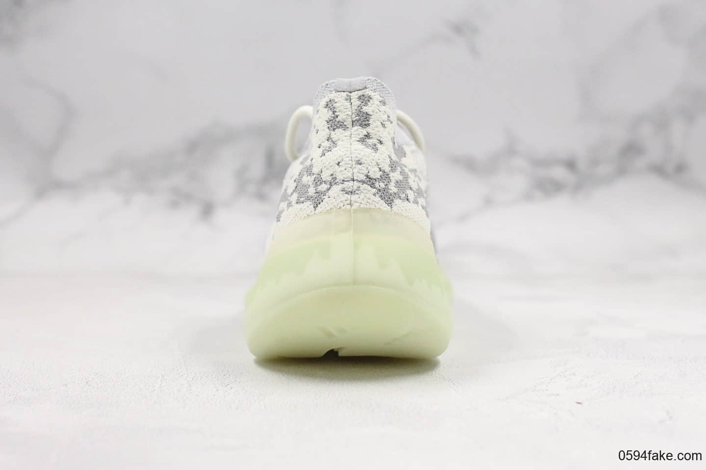 阿迪达斯Adidas Yeezy Boost 380 V3 Alien公司级版本雪花斑点外星人侃爷联名款叶子380V3原厂boost中底原档案数据开发 货号:FV3260