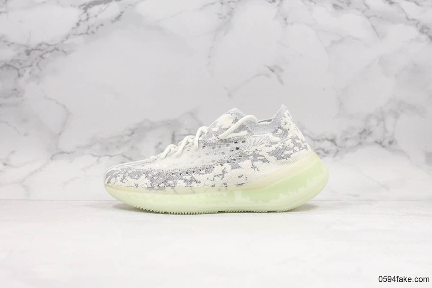 阿迪达斯Adidas Yeezy Boost 380 V3 Alien公司级版本雪花斑点外星人侃爷联名款叶子380V3原厂boost中底原档案数据开发 货号:FV3260