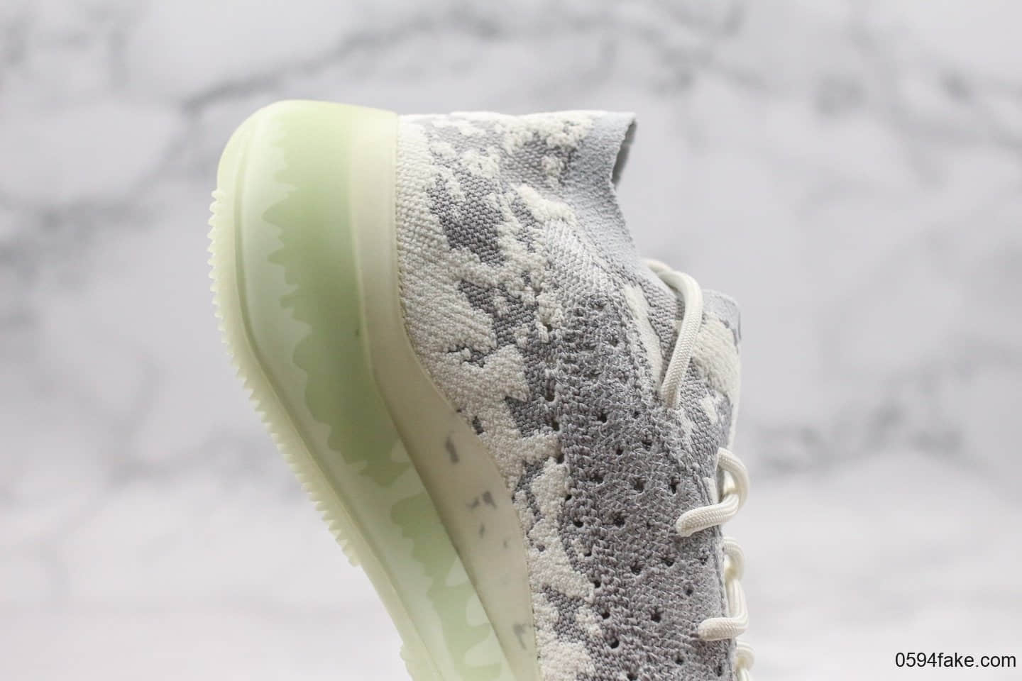 阿迪达斯Adidas Yeezy Boost 380 V3 Alien公司级版本雪花斑点外星人侃爷联名款叶子380V3原厂boost中底原档案数据开发 货号:FV3260