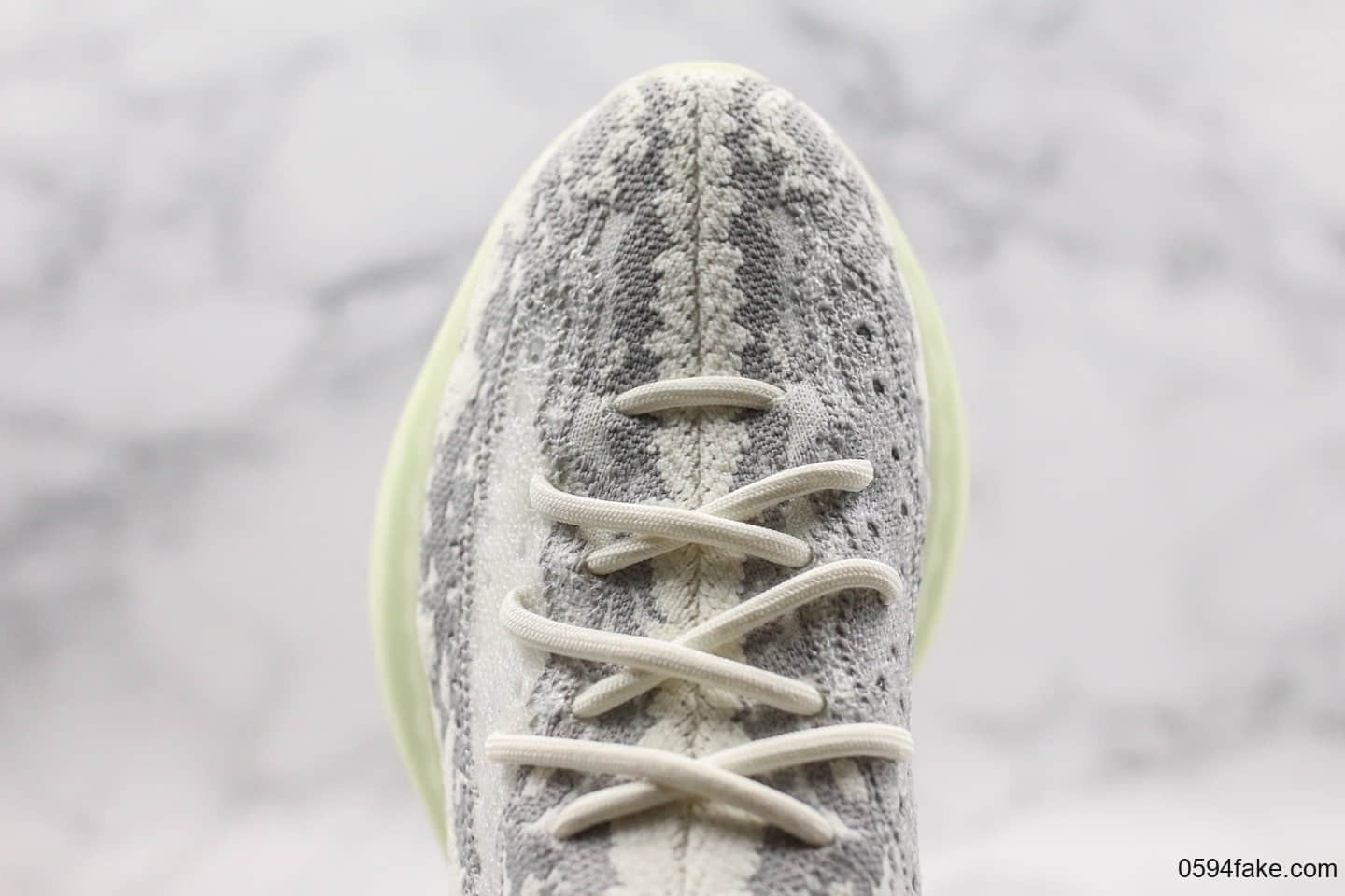 阿迪达斯Adidas Yeezy Boost 380 V3 Alien公司级版本雪花斑点外星人侃爷联名款叶子380V3原厂boost中底原档案数据开发 货号:FV3260