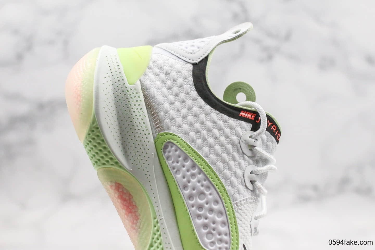 耐克Nike Joyride CC3 Flyknit视频内容纯原版本全新颗粒缓震科技荧光白绿真BOOST颗粒填充区别市面通货版本 货号:AT6395-100