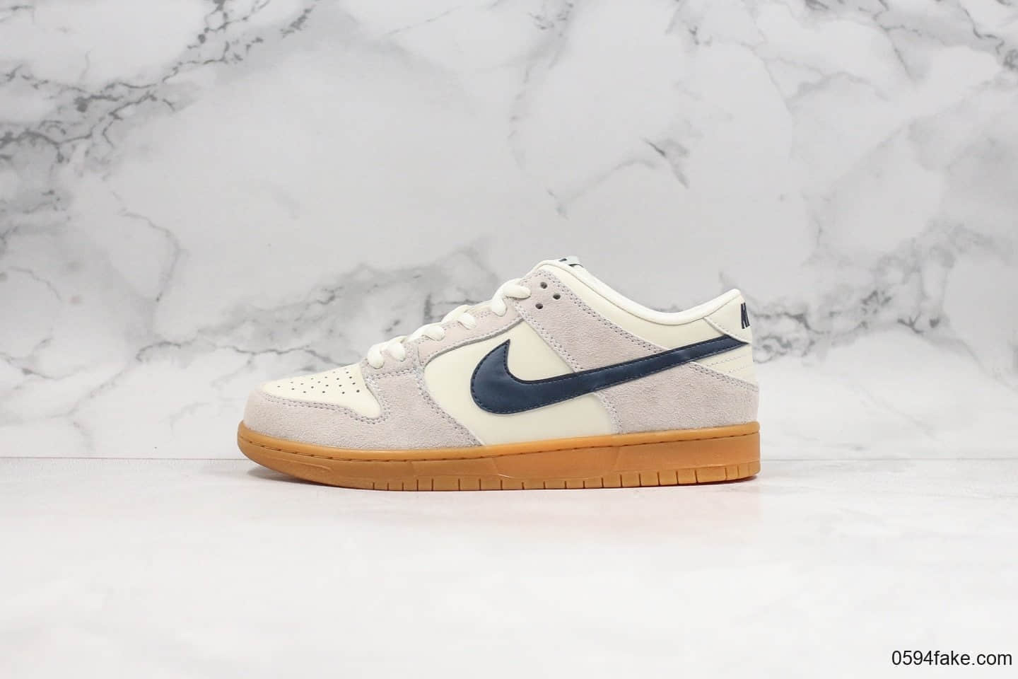 耐克Nike Dunk Low SB纯原版本低帮dunk板鞋白蓝配色原档案数据开发原鞋开模一比一打造 货号:854866-107