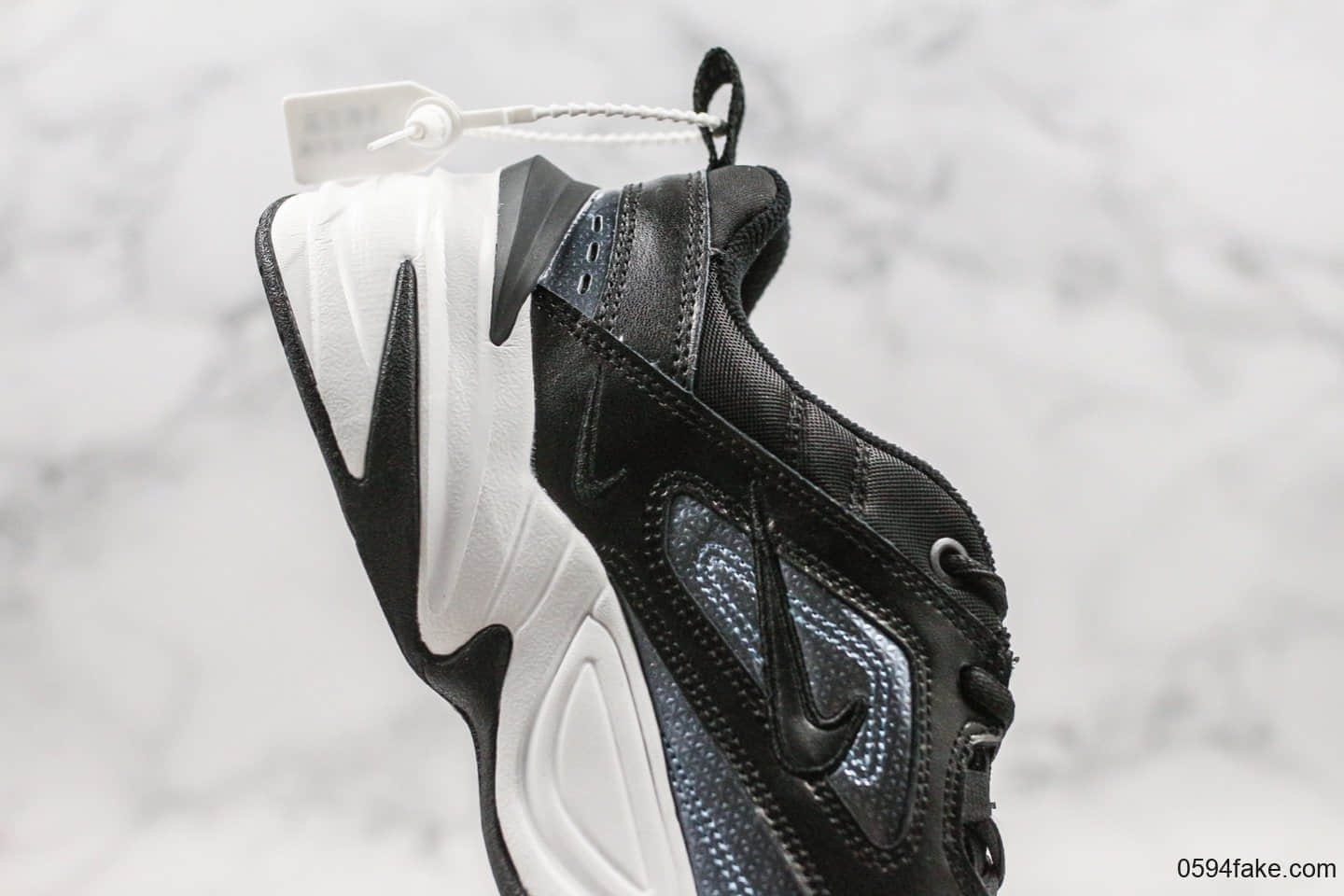 耐克Nike M2K Tekno ESS纯原版本复古m2k老爹鞋黑深蓝青岛原厂代工出货一次发泡成型 货号:CJ9583-001