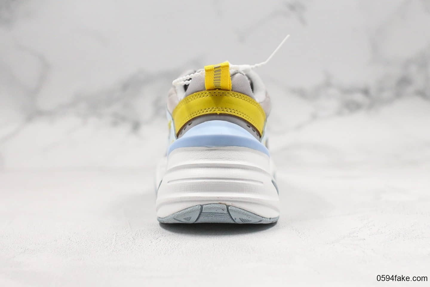耐克Nike M2K Tekno纯原版本复古潮流老爹鞋兰灰黄原档案数据开发原盒原标区别市面错误版本 货号:AO3108-403
