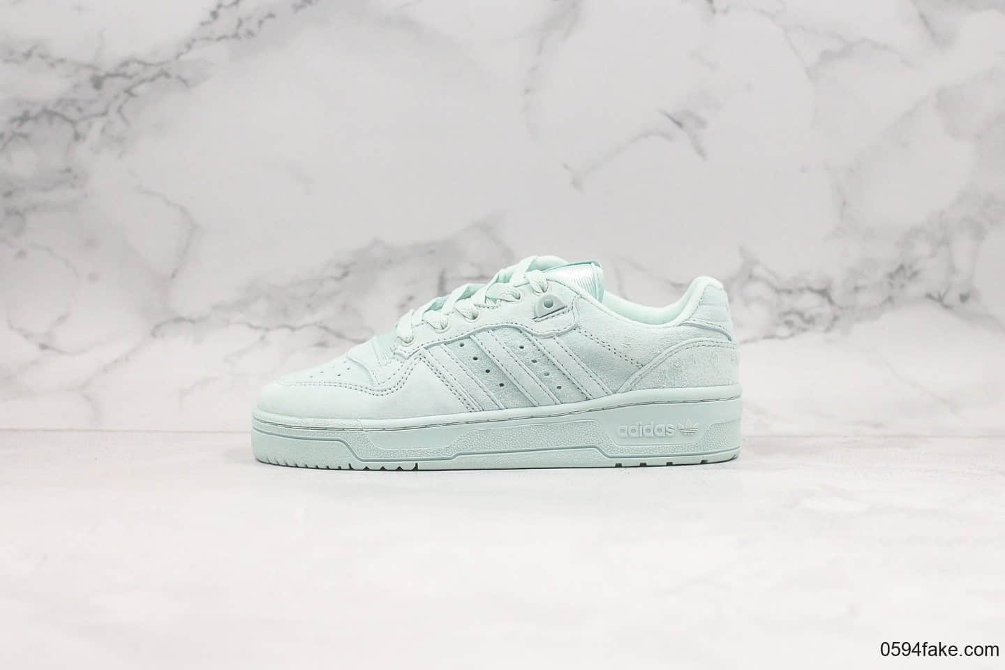 阿迪达斯Adidas Rivalry Low纯原版本三叶草海外发售款板鞋全头层皮鞋面专供外贸渠道 (ID:24432) - 图片1