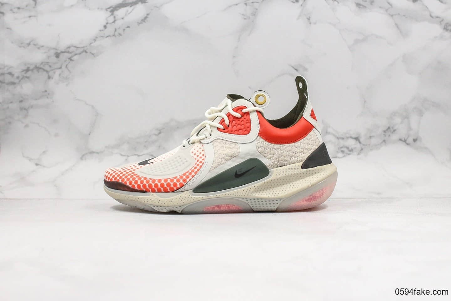 耐克Nike Joyride CC3 Flyknit视频内容纯原版本颗粒跑鞋三代米橙红色内置真Boost颗粒缓震区别市面通货版本 (ID:24501) - 图片1