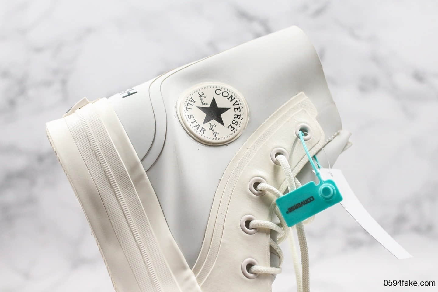 匡威Converse x A敏感内容USH纯原版本军事联名款秋冬白色原厂硫化大底原档案数据开发打造