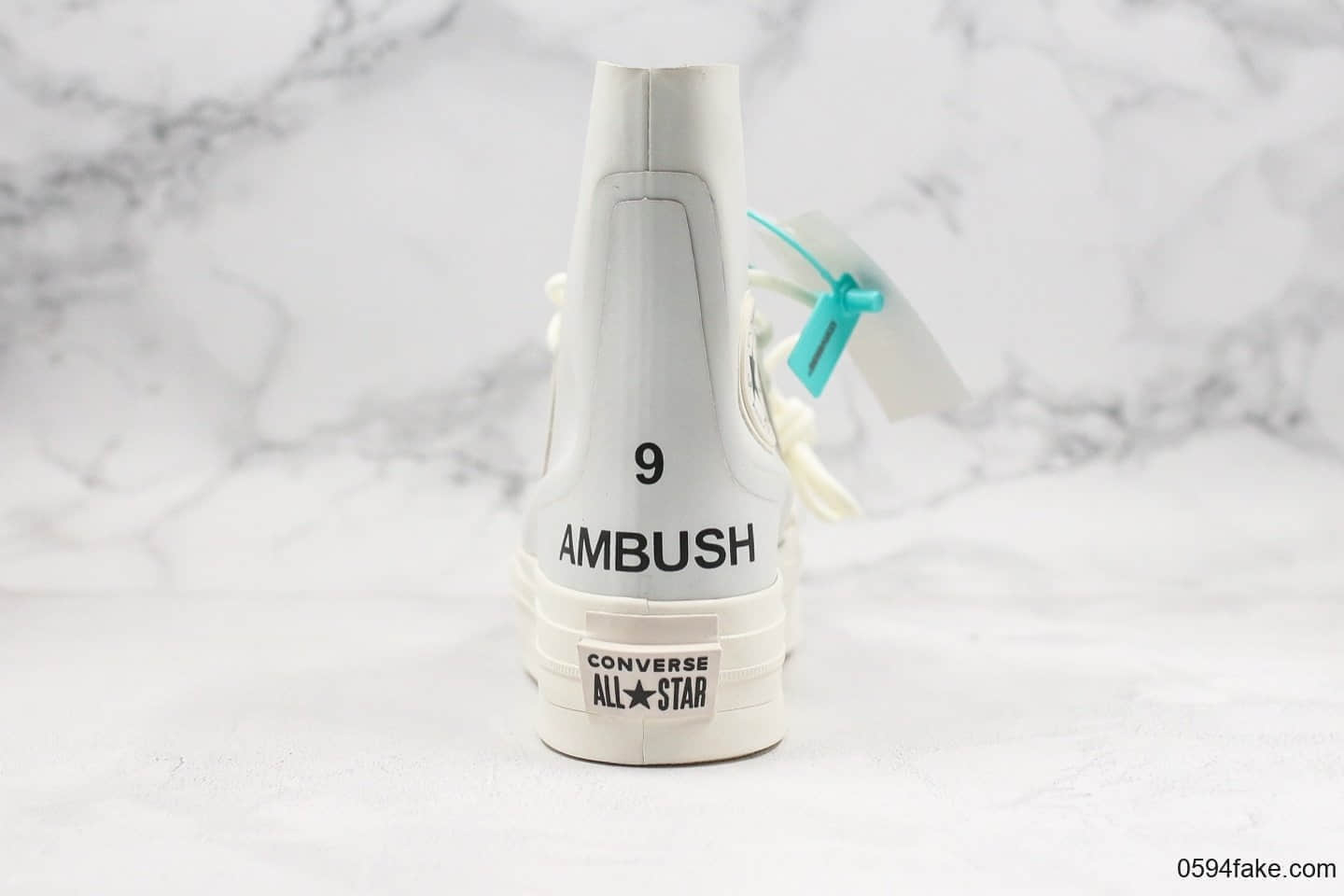匡威Converse x A敏感内容USH纯原版本军事联名款秋冬白色原厂硫化大底原档案数据开发打造