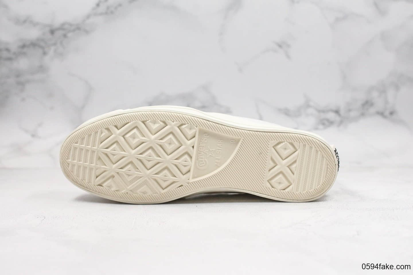 匡威Converse x A敏感内容USH纯原版本军事联名款秋冬白色原厂硫化大底原档案数据开发打造