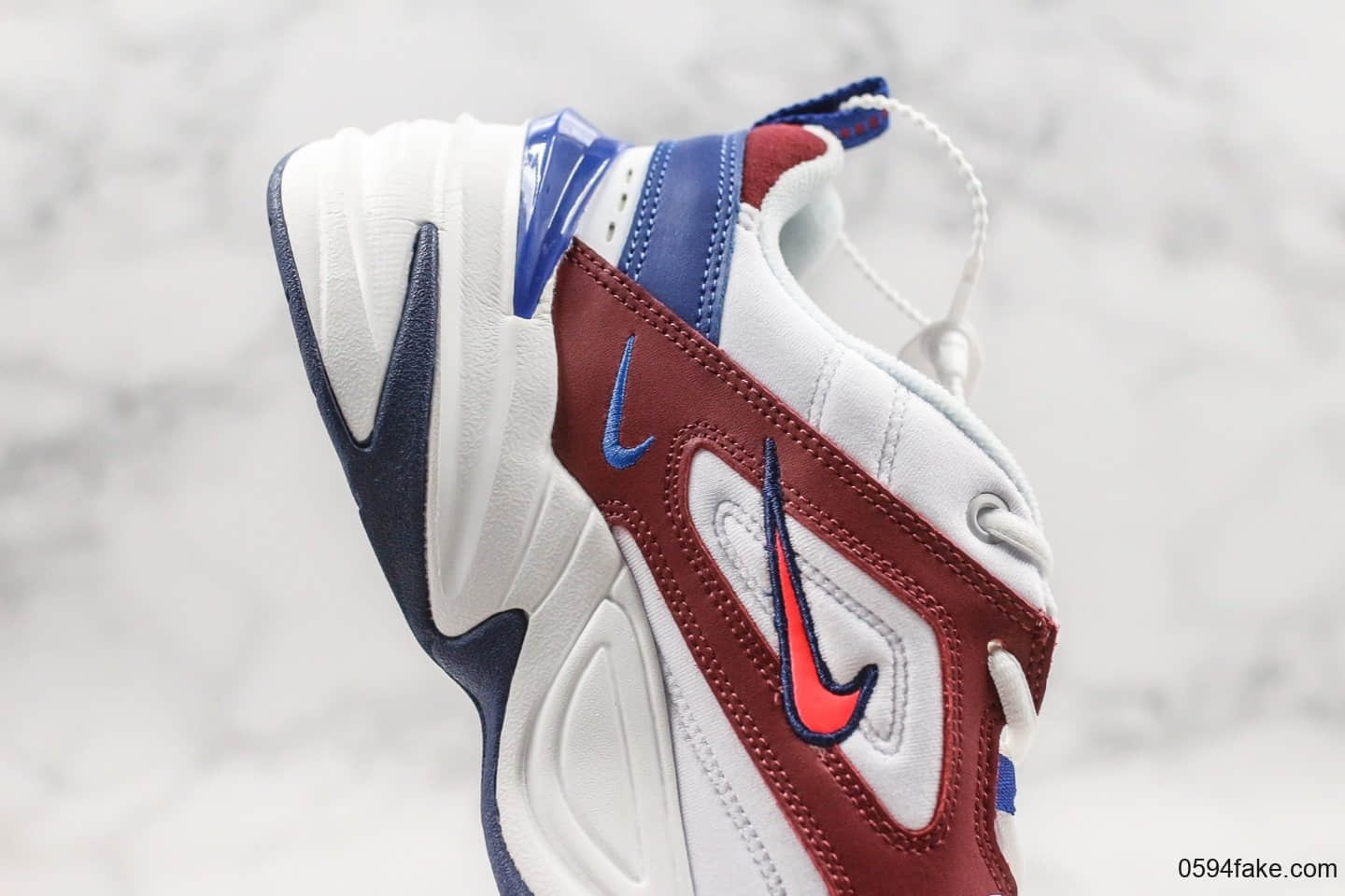 耐克Nike M2K Tekno Pink Foam纯原版本复古潮流M2K老爹鞋黑蓝红原盒原标区别市面通货版本 货号：视频内容4789-107