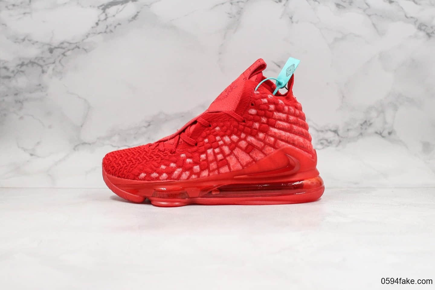 耐克Nike LeBron 17 Black White纯原版本詹姆斯17代大红色内置纤维丝气垫支持实战原盒原标 (ID:25260) - 图片1