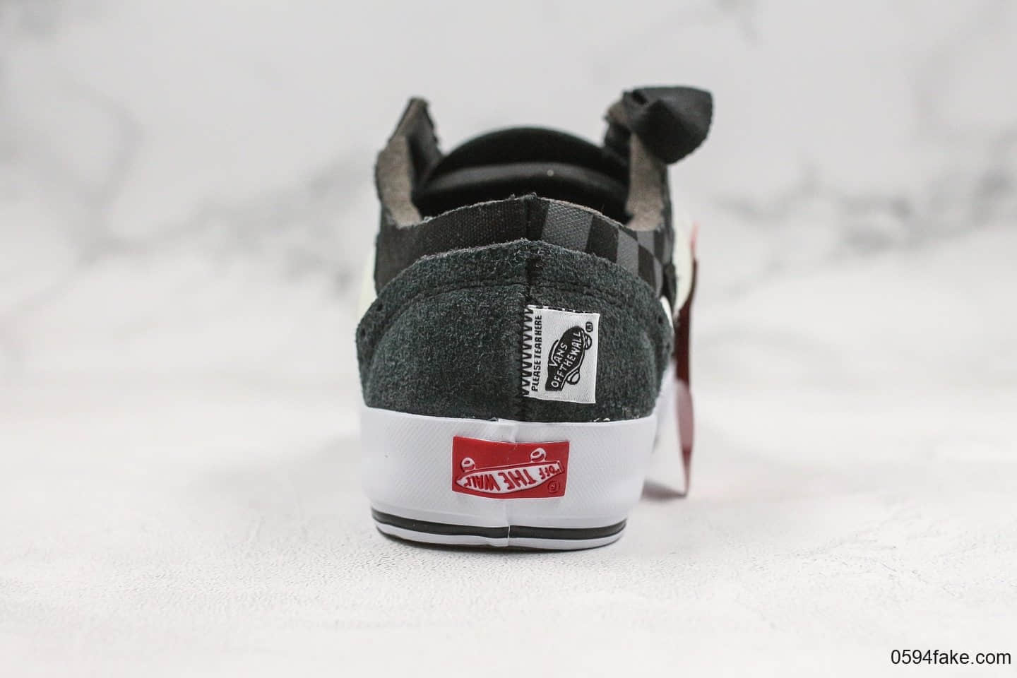 万斯Vans Vault Old Skool Cap LX纯原版本黑灰拼接解构低帮硫化板鞋原厂硫化大底原档案数据开发