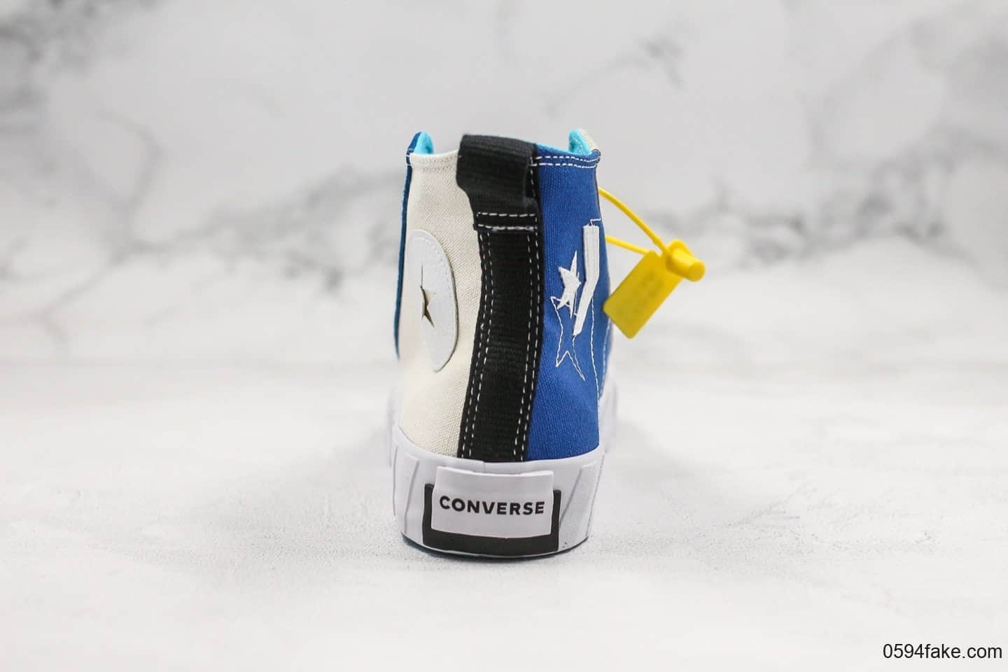 匡威Converse Chuck Taylor All Star High 1970 NOT A CHUCK公司级版本新款四色鸳鸯拼接正确PU硅蓝中底原盒原标 货号:167242C