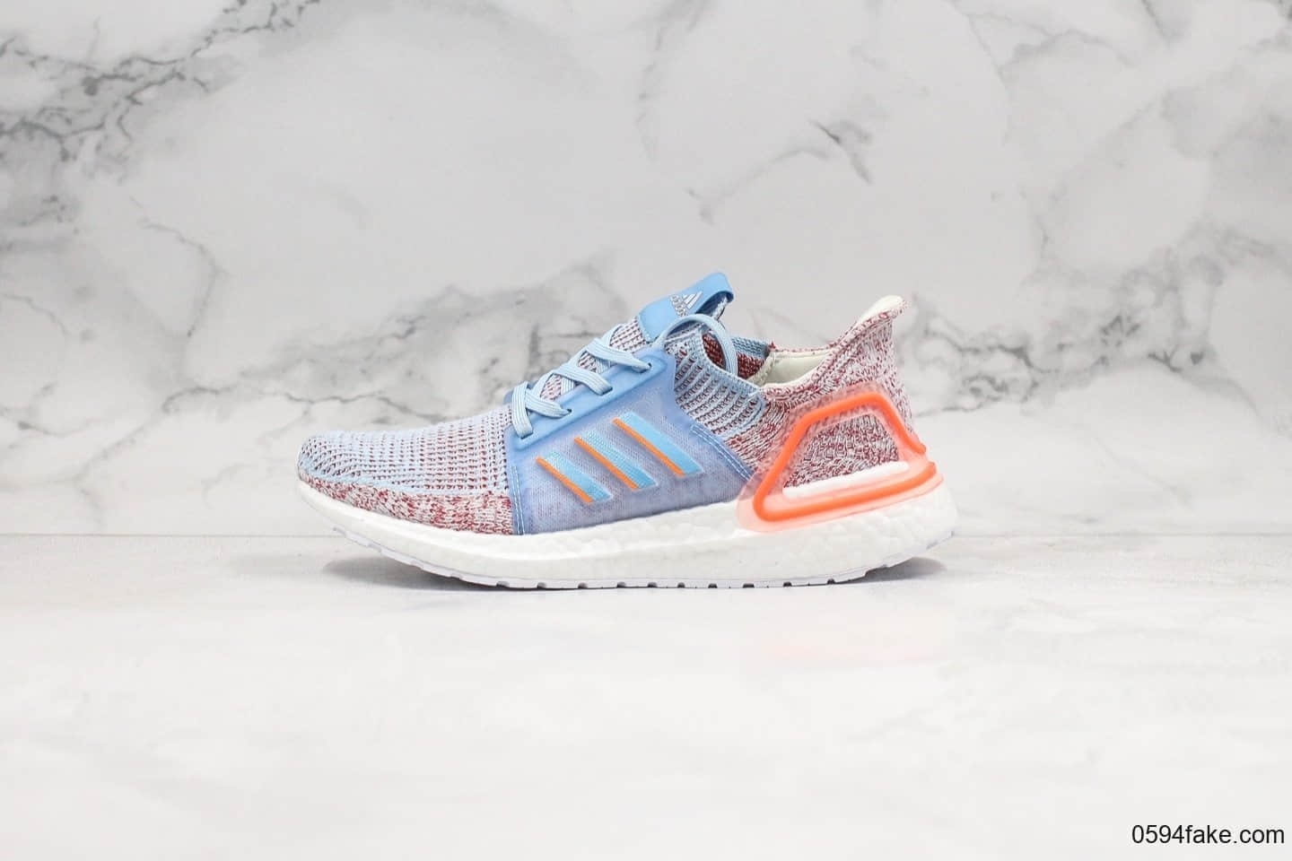 阿迪达斯Adidas UltraBoost19 CONSORTIUM纯原版本珊瑚粉配色UB爆米花5.0原厂Boost缓震大底原盒原标 (ID:25798) - 图片1