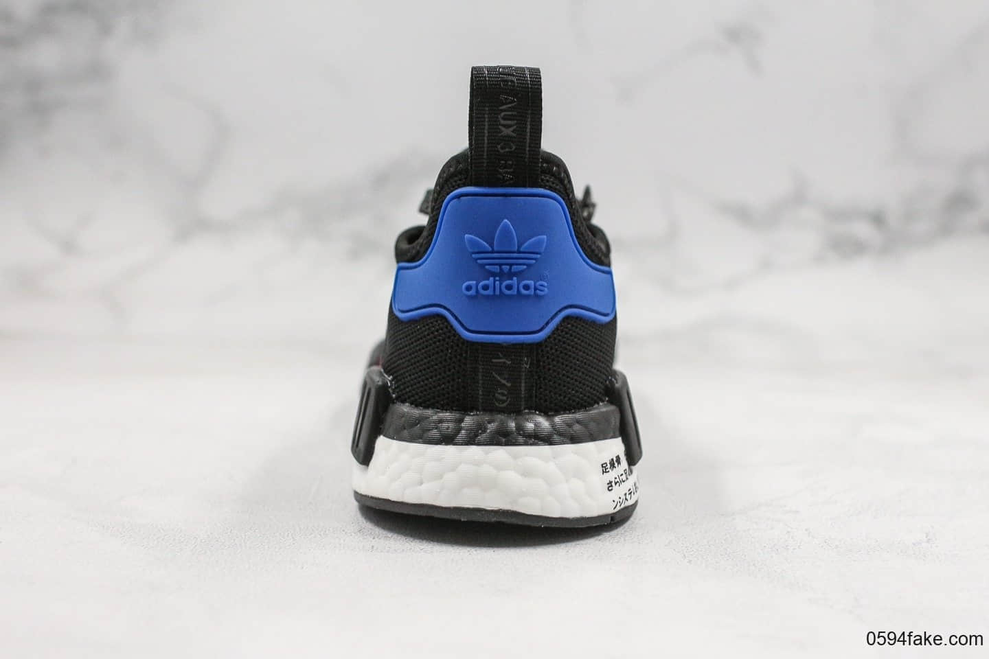 阿迪达斯Adidas Originals NMD_R1纯原版本爆米花NMD系列红蓝配色原装高弹Boost缓震颗粒大底 货号:FV8428