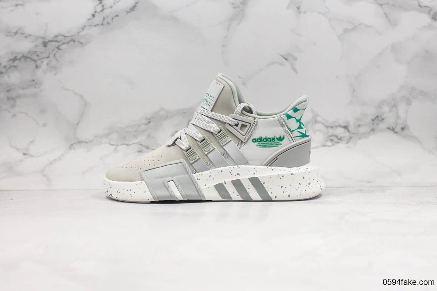 阿迪达斯Adidas EQT BASK ADV纯原版本秋冬麂皮EQT系列灰绿色原厂PU大底原档案数据开发 货号:EE7818