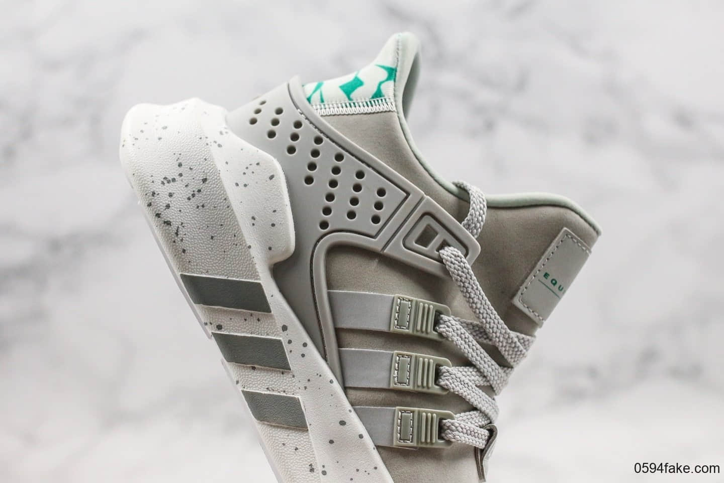 阿迪达斯Adidas EQT BASK ADV纯原版本秋冬麂皮EQT系列灰绿色原厂PU大底原档案数据开发 货号:EE7818