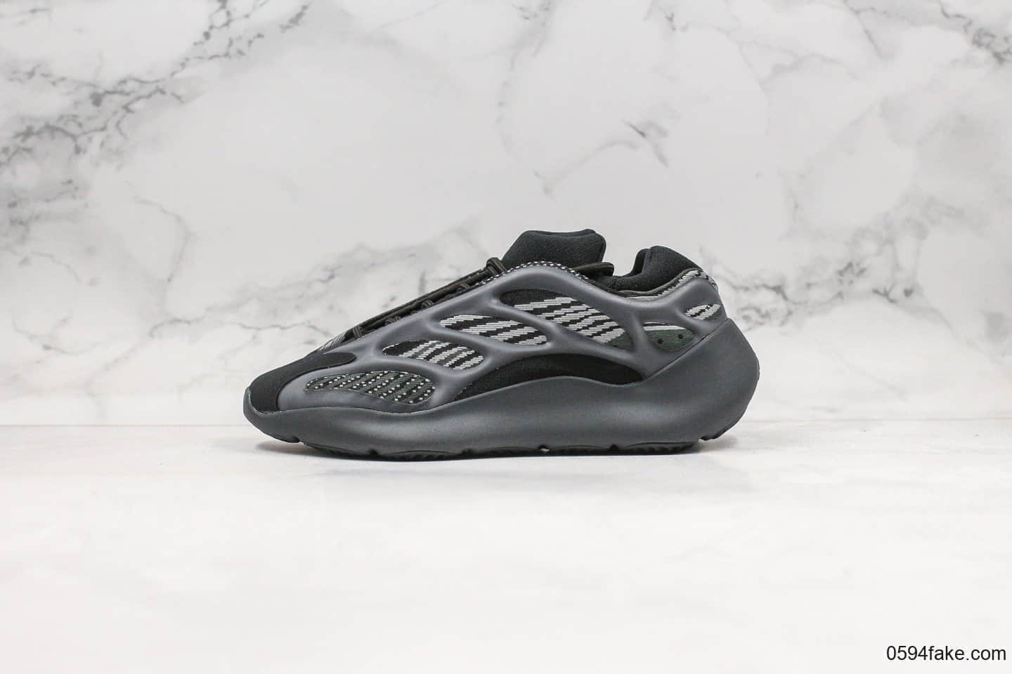 阿迪达斯Adidas Yeezy 700 V3 Azael纯原版本椰子700V3黑色骨架夜光老爹鞋原厂Boost缓震大底原档案数据开发 (ID:26930) - 图片1