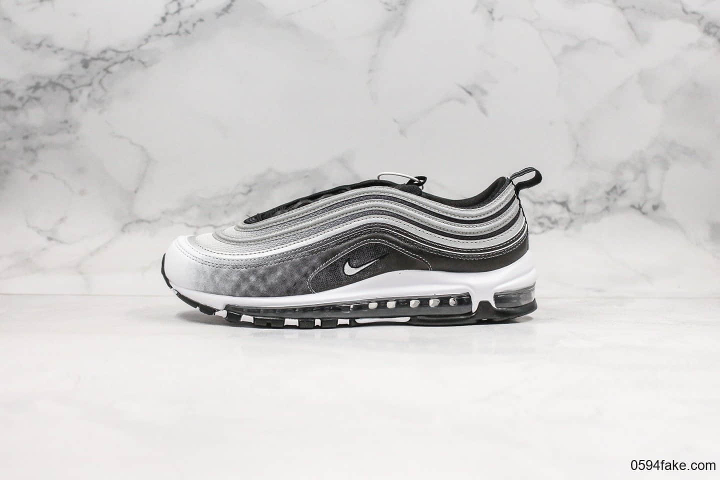 耐克Nike Air Max 97 SE Phantom纯原版本金属子弹max97渐变灰配色内置真实气垫原档案数据开发 (ID:26987) - 图片1