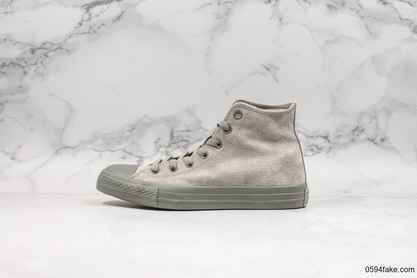 匡威Converse Chuck Taylor All Star PT Hi公司级版本秋冬百搭配色高级灰原厂硫化大底双围条包边 (ID:27237) - 图片1