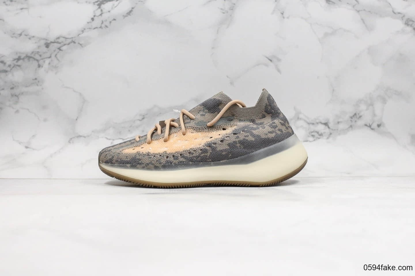 阿迪达斯Adidas Yeezy Boost 380 V3纯原版本椰子380V3迷雾棕迷彩配色原纸板完美鞋楦 (ID:28678) - 图片1