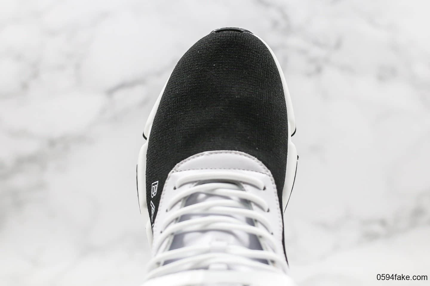 巴黎世家Balenciaga Triple S x Nike纯原版本耐克联名款高帮袜子鞋黑白一比一原厂大底原档案数据开发配件齐全