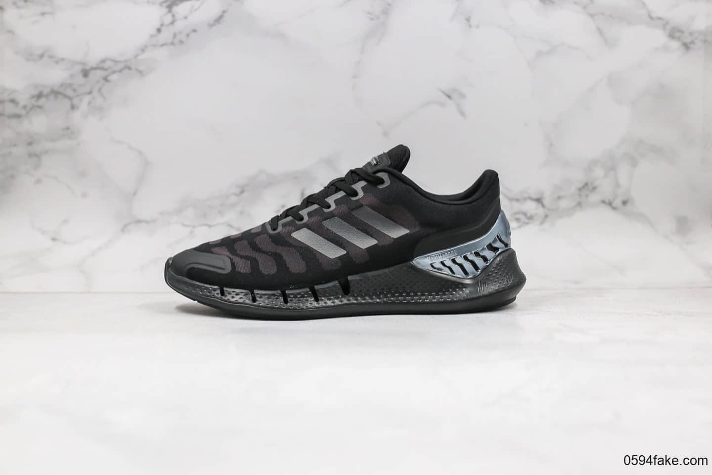 阿迪达斯adidas Climacool纯原版本清风跑鞋黑银色原厂爆米花大底原盒原标 (ID:29038) - 图片1