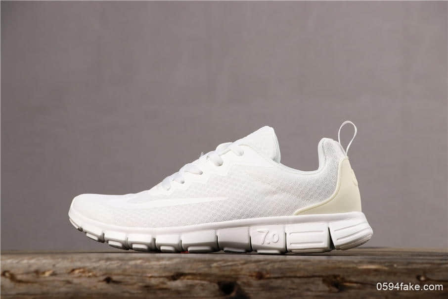 NIKE HTM2 RUN BOOST LOW TZ 赤足7.0全白真标高品质网面透气跑步鞋 (ID:2924) - 图片1