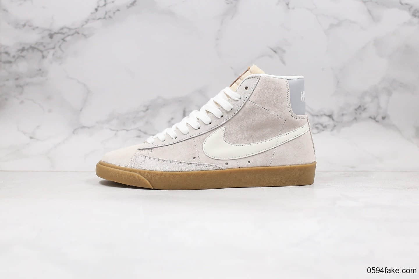 耐克Nike Blazer Mid Retro OG纯原版本中帮开拓者复古翻毛皮板鞋原档案数据开发原盒原标 (ID:29453) - 图片1