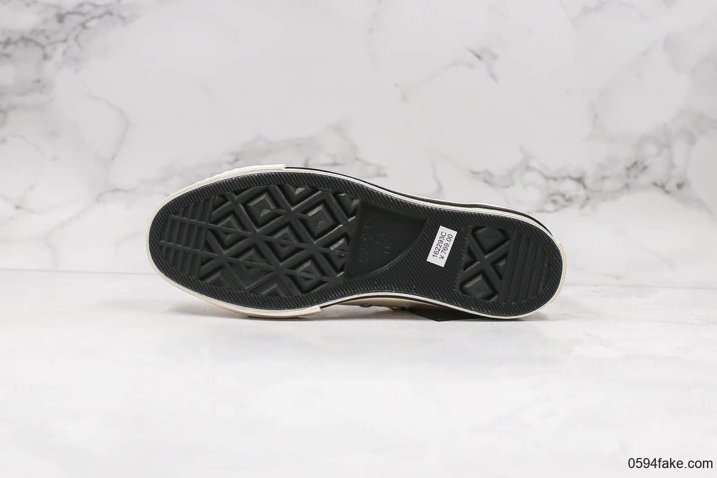 匡威D敏感内容 x Converse One Star Canvas公司级版本联名帆布低帮休闲板鞋米白配色聚氨酯硅蓝PU中底