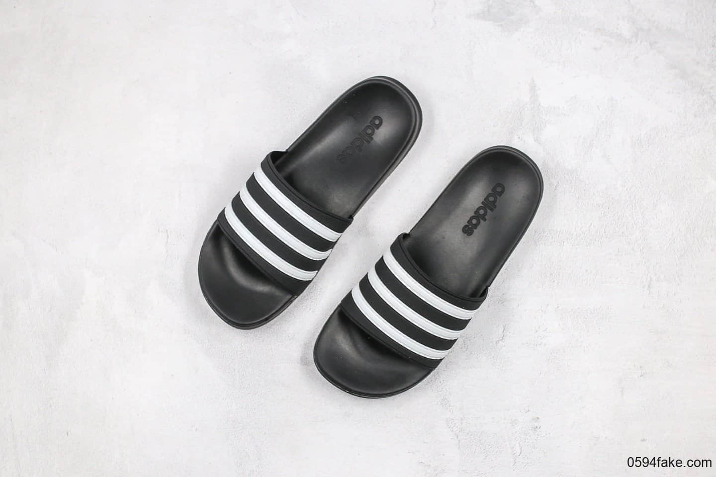 阿迪达斯Adidas Original Adilette公司级版本条纹系列沙滩拖鞋ins爆款小红书爆款 (ID:30144) - 图片1
