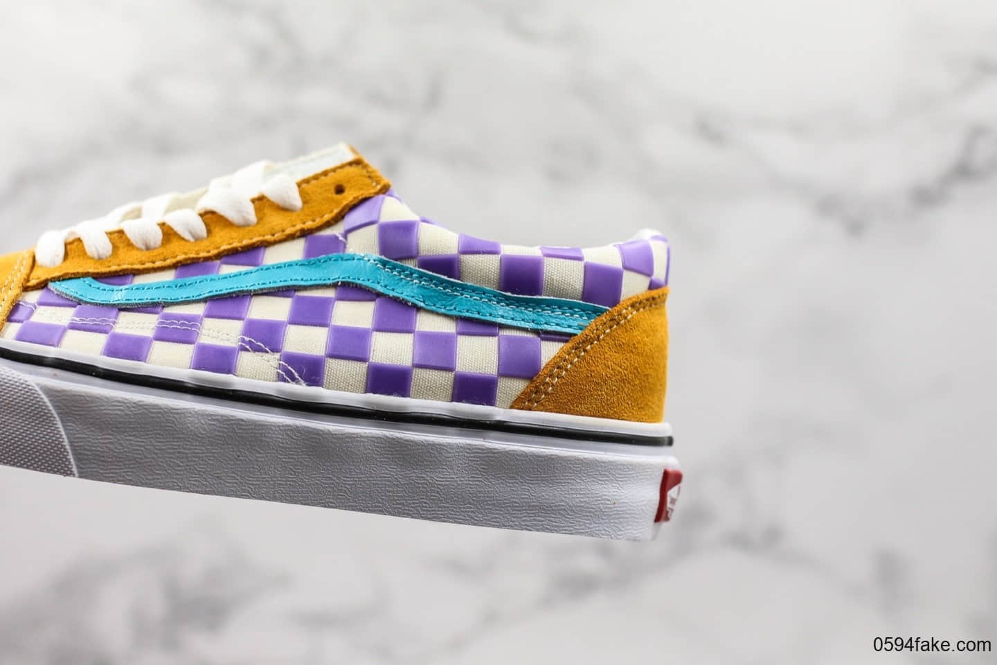 万斯Vans Old Skool公司级版本镀铬色变系列低帮板鞋变色敏感内容棋盘格