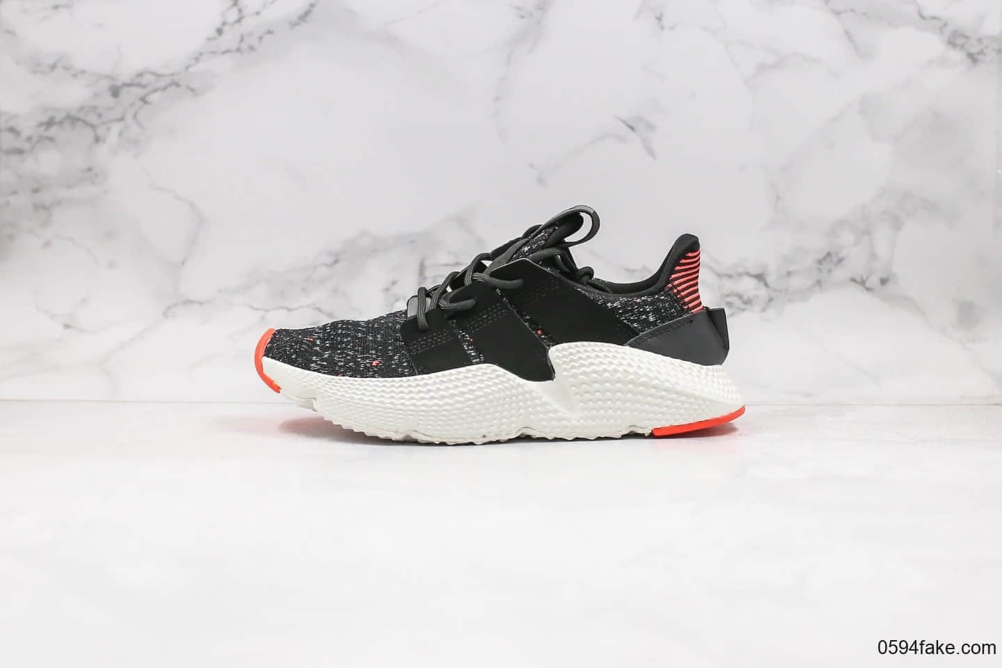 阿迪达斯adidas Originals Prophere公司级版本恐惧鲨鱼刺猬王嘉尔同款跑鞋黑白橙配色全新改版鞋面材质 (ID:30565) - 图片1