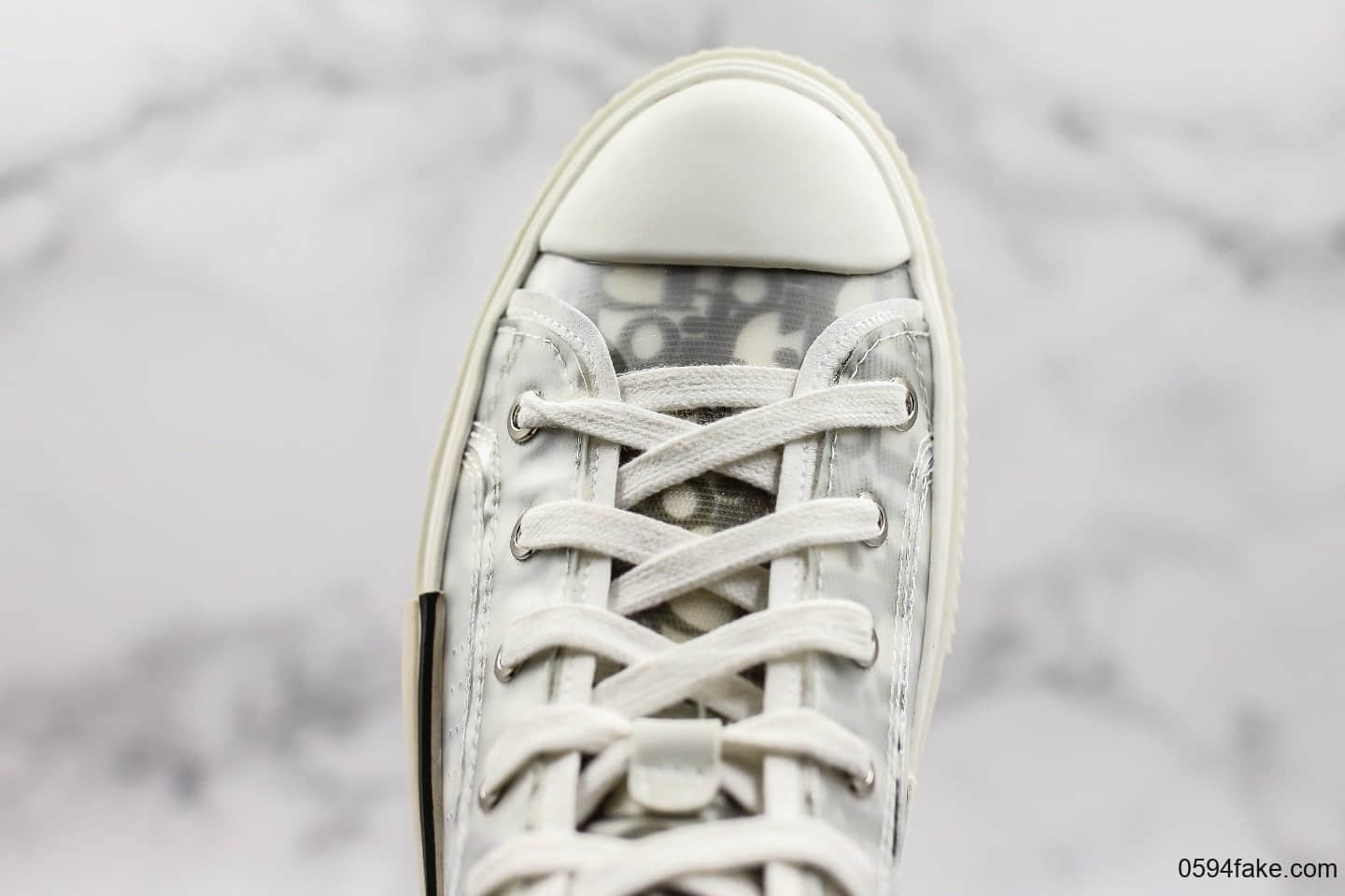 迪奥Dior B23 Oblique High Top Sneakers纯原版本透明印花高筒板鞋透明白黑敏感内容重影配色独立开模原盒
