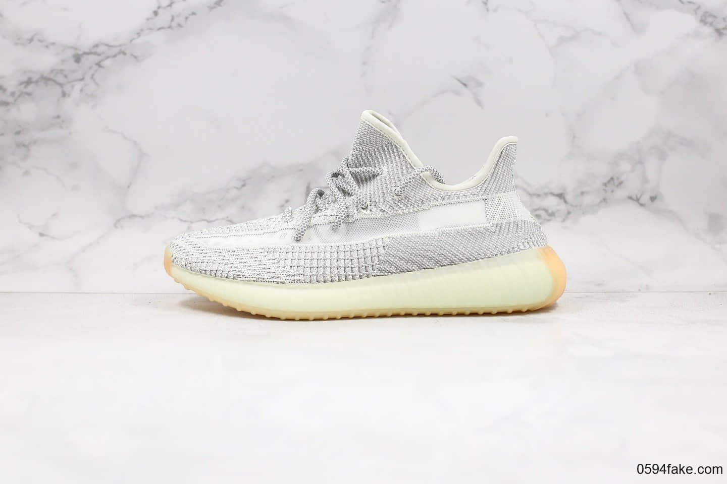 阿迪达斯Adidas Yeezy Boost 350 v2 Tailgate纯原版本椰子350灰天使亚洲限定原厂爆米花大底原材料打造 (ID:31114) - 图片1