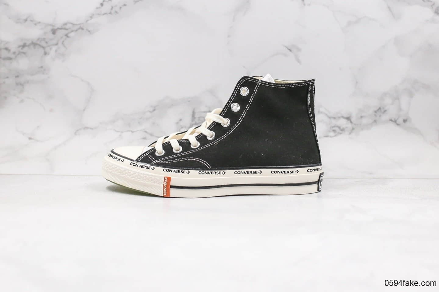 匡威Converse 1970S x葫芦娃联名款纯原版本刺绣千里眼顺风耳黑白拼接配色原盒原标原档案数据开发 (ID:31158) - 图片1