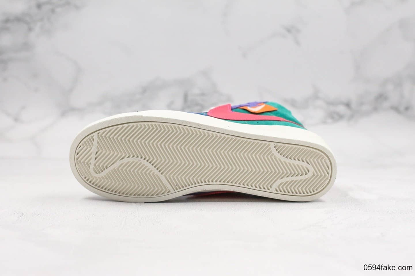 耐克Nike Blazer Mid纯原版本中帮开拓者马卡龙板鞋原档案数据开发原楦头纸板打造 货号:CQ7786-561
