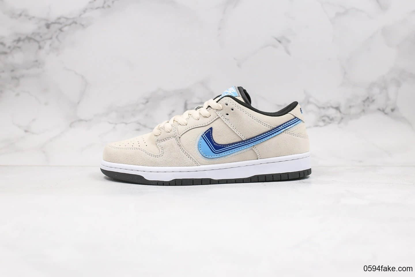 耐克Nike SB Dunk Low Truck It Pack纯原版本低帮DUNK米白蓝色公路旅行内置Zoom气垫原盒原标 (ID:31373) - 图片1